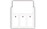 Combo Card With 3 Key Tags